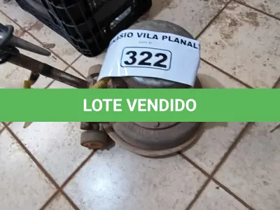 LOTE 322 - 01 ENCERADEIRA (NO ESTADO, NÃO SABEMOS SE FUNCIONA. LEILÃO NÃO TEM GARANTIA E NEM DEVOLUÇÃO).