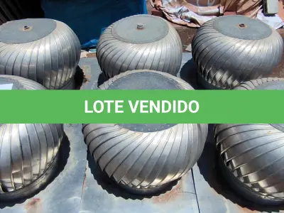 LOTE 254 - 02 EXAUSTORES PARA GALPÃO (NO ESTADO, NÃO SABEMOS SE FUNCIONA. LEILÃO NÃO TEM GARANTIA E NEM DEVOLUÇÃO).