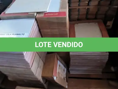 LOTE 121 - 01 LOTE COM REVESTIMENTOS ELIANE DIVERSOS (NO ESTADO, NÃO SABEMOS SE FUNCIONA. LEILÃO NÃO TEM GARANTIA E NEM DEVOLUÇÃO).