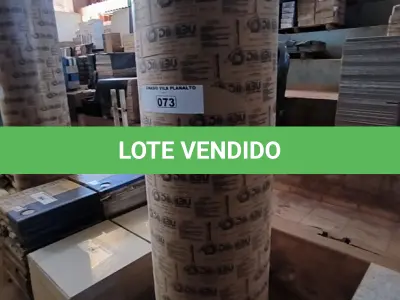 LOTE 072 - 01 LOTE COM PISOS 45X45 DIVERSOS (NO ESTADO, NÃO SABEMOS SE FUNCIONA. LEILÃO NÃO TEM GARANTIA E NEM DEVOLUÇÃO).