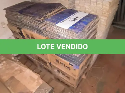 LOTE 101 - 14 CAIXAS DE PASTILHA NA COR AZUL (NO ESTADO, NÃO SABEMOS SE FUNCIONA. LEILÃO NÃO TEM GARANTIA E NEM DEVOLUÇÃO).