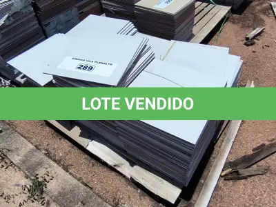 LOTE 289 - 01 LOTE COM REVESTIMENTO BASICA (NO ESTADO, NÃO SABEMOS SE FUNCIONA. LEILÃO NÃO TEM GARANTIA E NEM DEVOLUÇÃO).