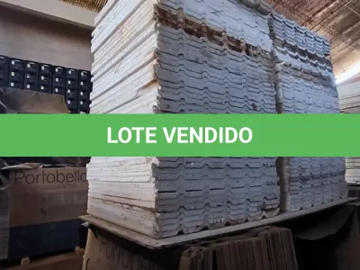 LOTE 095 - 01 LOTE COM ISOPOR PARA TELHAS (NO ESTADO, NÃO SABEMOS SE FUNCIONA. LEILÃO NÃO TEM GARANTIA E NEM DEVOLUÇÃO).