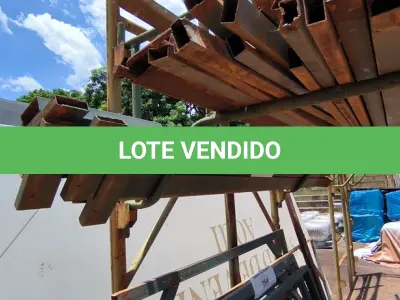LOTE 265 - 01 LOTE COM PERFIS EM FERRO (NO ESTADO, NÃO SABEMOS SE FUNCIONA. LEILÃO NÃO TEM GARANTIA E NEM DEVOLUÇÃO).
