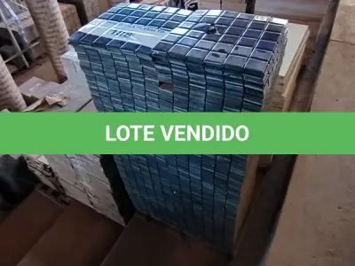 LOTE 188 - 01 LOTE COM PASTILHAS NA COR AZUL (NO ESTADO, NÃO SABEMOS SE FUNCIONA. LEILÃO NÃO TEM GARANTIA E NEM DEVOLUÇÃO).