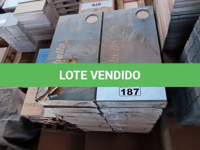 LOTE 187 - 22 CAIXAS DE REVESTIMENTO 30X60 PORTOBELLO (NO ESTADO, NÃO SABEMOS SE FUNCIONA. LEILÃO NÃO TEM GARANTIA E NEM DEVOLUÇÃO).