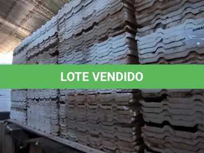 LOTE 106 - 01 LOTE COM ISOPOR PARA TELHAS (NO ESTADO, NÃO SABEMOS SE FUNCIONA. LEILÃO NÃO TEM GARANTIA E NEM DEVOLUÇÃO).