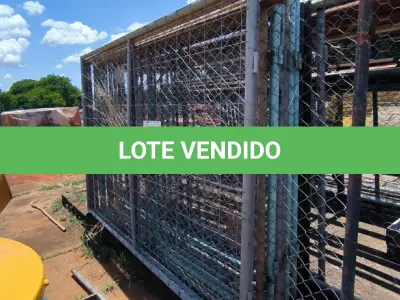LOTE 226 - 01 LOTE COM GRADES DE ALAMBRADO (NO ESTADO, NÃO SABEMOS SE FUNCIONA. LEILÃO NÃO TEM GARANTIA E NEM DEVOLUÇÃO).
