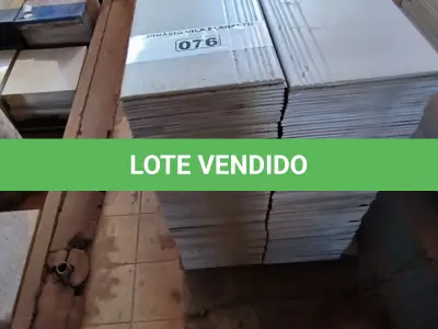 LOTE 076 - 01 LOTE COM REVESTIMENTOS 30X45 DIVERSOS (NO ESTADO, NÃO SABEMOS SE FUNCIONA. LEILÃO NÃO TEM GARANTIA E NEM DEVOLUÇÃO).