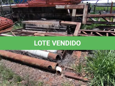 LOTE 276 - 01 LOTE COM TESOURAS PARA GALPÃO APROXIMADAMENTE 7 METROS (NO ESTADO, NÃO SABEMOS SE FUNCIONA. LEILÃO NÃO TEM GARANTIA E NEM DEVOLUÇÃO).