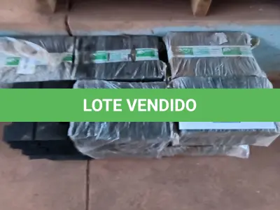 LOTE 176 - 01 LOTE COM PISOS EM BORRACHA (NO ESTADO, NÃO SABEMOS SE FUNCIONA. LEILÃO NÃO TEM GARANTIA E NEM DEVOLUÇÃO).