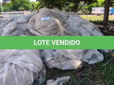 LOTE 277 - 01 LOTE COM TELAS PARA PROTEÇÃO DE OBRA DIVERSOS TAMANHOS (NO ESTADO, NÃO SABEMOS SE FUNCIONA. LEILÃO NÃO TEM GARANTIA E NEM DEVOLUÇÃO).