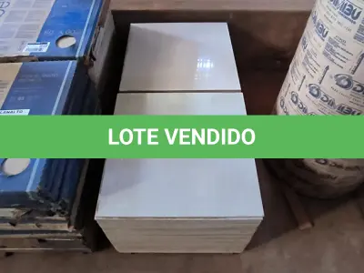 LOTE 065 - 01 LOTE COM PISOS 60X60 DIVERSOS (NO ESTADO, NÃO SABEMOS SE FUNCIONA. LEILÃO NÃO TEM GARANTIA E NEM DEVOLUÇÃO).