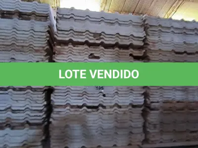 LOTE 105 - 01 LOTE COM ISOPOR PARA TELHAS (NO ESTADO, NÃO SABEMOS SE FUNCIONA. LEILÃO NÃO TEM GARANTIA E NEM DEVOLUÇÃO).