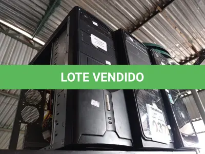LOTE 037 - 03 CPU’S MARCAS E MODELOS DIVERSOS. (NO ESTADO) ATENÇÃO! FAZER A VISITAÇÃO ANTES DE ARREMATAR, NÃO SABEMOS SE FUNCIONA. LEILÃO NÃO TEM GARANTIA E NEM DEVOLUÇÃO, SUJEITO A POSSÍVEIS AVARIAS VISÍVEIS/OCULTAS E/OU AUSÊNCIA DE COMPONENTES.