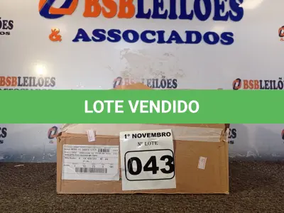 LOTE 043 - 01 LOTE COM APROXIMADAMENTE 80 LÂMPADAS DICROICA 1W 220V. (NO ESTADO) ATENÇÃO! FAZER A VISITAÇÃO ANTES DE ARREMATAR, NÃO SABEMOS SE FUNCIONA. LEILÃO NÃO TEM GARANTIA E NEM DEVOLUÇÃO, SUJEITO A POSSÍVEIS AVARIAS VISÍVEIS/OCULTAS E/OU AUSÊNCIA DE COMPONENTES.