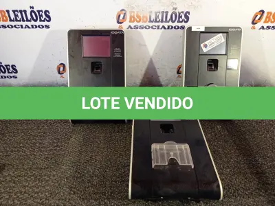 LOTE 328 - 03 RELÓGIOS DE PONTO. (NO ESTADO) ATENÇÃO! FAZER A VISITAÇÃO ANTES DE ARREMATAR, NÃO SABEMOS SE FUNCIONA. LEILÃO NÃO TEM GARANTIA E NEM DEVOLUÇÃO, SUJEITO A POSSÍVEIS AVARIAS VISÍVEIS/OCULTAS E/OU AUSÊNCIA DE COMPONENTES.