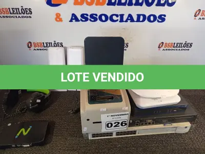 LOTE 026 - 01 LOTE COM PERIFÉRICOS DE INFORMÁTICA DIVERSOS. (NO ESTADO) ATENÇÃO! FAZER A VISITAÇÃO ANTES DE ARREMATAR, NÃO SABEMOS SE FUNCIONA. LEILÃO NÃO TEM GARANTIA E NEM DEVOLUÇÃO, SUJEITO A POSSÍVEIS AVARIAS VISÍVEIS/OCULTAS E/OU AUSÊNCIA DE COMPONENTES.
