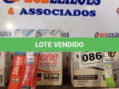 LOTE 086 - 01 LOTE COM VÁRIAS BISNAGAS DE SILICONE ACÉTICO. (NO ESTADO) ATENÇÃO! FAZER A VISITAÇÃO ANTES DE ARREMATAR, NÃO SABEMOS SE FUNCIONA. LEILÃO NÃO TEM GARANTIA E NEM DEVOLUÇÃO, SUJEITO A POSSÍVEIS AVARIAS VISÍVEIS/OCULTAS E/OU AUSÊNCIA DE COMPONENTES.