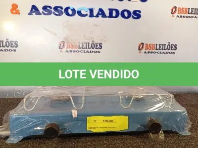LOTE 149 - 01 FOGÃO A GÁS 02 BOCAS CAMPING/PESCA. (NO ESTADO) ATENÇÃO! FAZER A VISITAÇÃO ANTES DE ARREMATAR, NÃO SABEMOS SE FUNCIONA. LEILÃO NÃO TEM GARANTIA E NEM DEVOLUÇÃO, SUJEITO A POSSÍVEIS AVARIAS VISÍVEIS/OCULTAS E/OU AUSÊNCIA DE COMPONENTES.