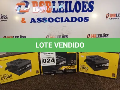 LOTE 024 - 03 FONTES PARA PC MARCAS E MODELOS DIVERSOS. (NO ESTADO) ATENÇÃO! FAZER A VISITAÇÃO ANTES DE ARREMATAR, NÃO SABEMOS SE FUNCIONA. LEILÃO NÃO TEM GARANTIA E NEM DEVOLUÇÃO, SUJEITO A POSSÍVEIS AVARIAS VISÍVEIS/OCULTAS E/OU AUSÊNCIA DE COMPONENTES.