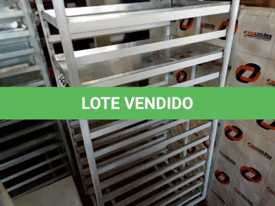 LOTE 320 - 01 ESQUELETO PARA PÃES. (NO ESTADO) ATENÇÃO! FAZER A VISITAÇÃO ANTES DE ARREMATAR, NÃO SABEMOS SE FUNCIONA. LEILÃO NÃO TEM GARANTIA E NEM DEVOLUÇÃO, SUJEITO A POSSÍVEIS AVARIAS VISÍVEIS/OCULTAS E/OU AUSÊNCIA DE COMPONENTES.