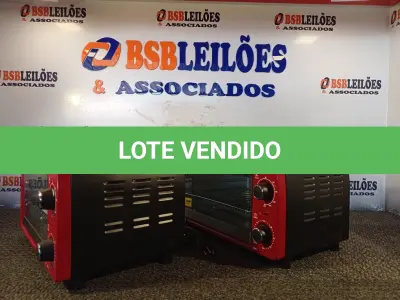 LOTE 134 - 02 FORNOS ELÉTRICOS BRITANIA 220V. (NO ESTADO) ATENÇÃO! FAZER A VISITAÇÃO ANTES DE ARREMATAR, NÃO SABEMOS SE FUNCIONA. LEILÃO NÃO TEM GARANTIA E NEM DEVOLUÇÃO, SUJEITO A POSSÍVEIS AVARIAS VISÍVEIS/OCULTAS E/OU AUSÊNCIA DE COMPONENTES.