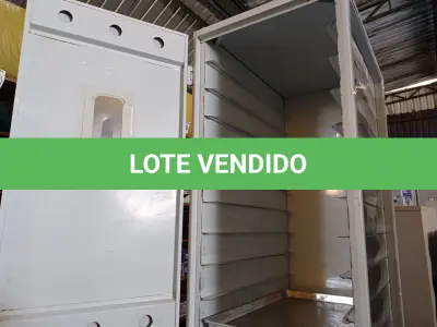 LOTE 322 - 01 ARMÁRIO PARA PÃES. (NO ESTADO) ATENÇÃO! FAZER A VISITAÇÃO ANTES DE ARREMATAR, NÃO SABEMOS SE FUNCIONA. LEILÃO NÃO TEM GARANTIA E NEM DEVOLUÇÃO, SUJEITO A POSSÍVEIS AVARIAS VISÍVEIS/OCULTAS E/OU AUSÊNCIA DE COMPONENTES.