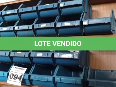 LOTE 094 - 20 CAÇAMBAS ORGANIZADORAS DE PLÁSTICO PEQUENAS. (NO ESTADO) ATENÇÃO! FAZER A VISITAÇÃO ANTES DE ARREMATAR, NÃO SABEMOS SE FUNCIONA. LEILÃO NÃO TEM GARANTIA E NEM DEVOLUÇÃO, SUJEITO A POSSÍVEIS AVARIAS VISÍVEIS/OCULTAS E/OU AUSÊNCIA DE COMPONENTES.