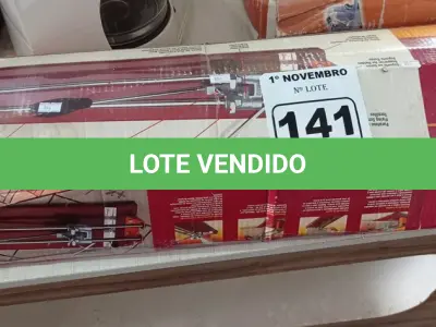 LOTE 141 - 01 CORTADOR DE PISOS. (NO ESTADO) ATENÇÃO! FAZER A VISITAÇÃO ANTES DE ARREMATAR, NÃO SABEMOS SE FUNCIONA. LEILÃO NÃO TEM GARANTIA E NEM DEVOLUÇÃO, SUJEITO A POSSÍVEIS AVARIAS VISÍVEIS/OCULTAS E/OU AUSÊNCIA DE COMPONENTES.