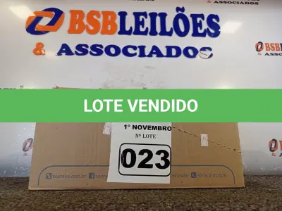 LOTE 023 - 01 LOTE COM APROXIMADAMENTE 80 LÂMPADAS DICROICA 1W 220V. (NO ESTADO) ATENÇÃO! FAZER A VISITAÇÃO ANTES DE ARREMATAR, NÃO SABEMOS SE FUNCIONA. LEILÃO NÃO TEM GARANTIA E NEM DEVOLUÇÃO, SUJEITO A POSSÍVEIS AVARIAS VISÍVEIS/OCULTAS E/OU AUSÊNCIA DE COMPONENTES.