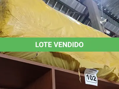 LOTE 102 - 01 ROLO DE LÃ DE VIDRO. (NO ESTADO) ATENÇÃO! FAZER A VISITAÇÃO ANTES DE ARREMATAR, NÃO SABEMOS SE FUNCIONA. LEILÃO NÃO TEM GARANTIA E NEM DEVOLUÇÃO, SUJEITO A POSSÍVEIS AVARIAS VISÍVEIS/OCULTAS E/OU AUSÊNCIA DE COMPONENTES.