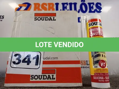 LOTE 341 - 12 TUBOS DE SILICONE NEUTRO PARA CONSTRUÇÃO. (NO ESTADO) ATENÇÃO! FAZER A VISITAÇÃO ANTES DE ARREMATAR, NÃO SABEMOS SE FUNCIONA. LEILÃO NÃO TEM GARANTIA E NEM DEVOLUÇÃO, SUJEITO A POSSÍVEIS AVARIAS VISÍVEIS/OCULTAS E/OU AUSÊNCIA DE COMPONENTES.