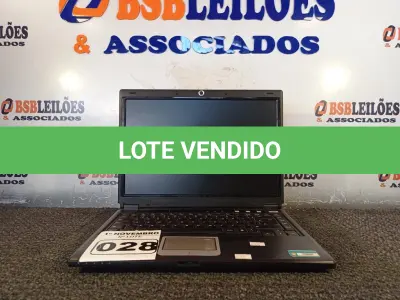 LOTE 028 - 01 NOTEBOOK MARCA AMAZON PC. (NO ESTADO) ATENÇÃO! FAZER A VISITAÇÃO ANTES DE ARREMATAR, NÃO SABEMOS SE FUNCIONA. LEILÃO NÃO TEM GARANTIA E NEM DEVOLUÇÃO, SUJEITO A POSSÍVEIS AVARIAS VISÍVEIS/OCULTAS E/OU AUSÊNCIA DE COMPONENTES.