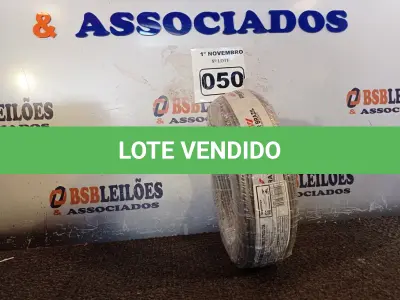 LOTE 050 - 01 ROLO DE CABO FLEXÍVEL 100M 1X4MM NA COR CINZA(NOVO). (NO ESTADO) ATENÇÃO! FAZER A VISITAÇÃO ANTES DE ARREMATAR, NÃO SABEMOS SE FUNCIONA. LEILÃO NÃO TEM GARANTIA E NEM DEVOLUÇÃO, SUJEITO A POSSÍVEIS AVARIAS VISÍVEIS/OCULTAS E/OU AUSÊNCIA DE COMPONENTES.