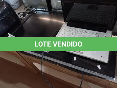 LOTE 133 - 01 TV CCE E 01 NOTEBOOK MARCA HP. (NO ESTADO) ATENÇÃO! FAZER A VISITAÇÃO ANTES DE ARREMATAR, NÃO SABEMOS SE FUNCIONA. LEILÃO NÃO TEM GARANTIA E NEM DEVOLUÇÃO, SUJEITO A POSSÍVEIS AVARIAS VISÍVEIS/OCULTAS E/OU AUSÊNCIA DE COMPONENTES.