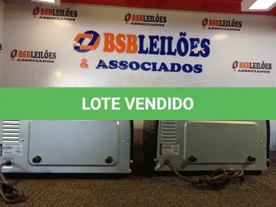 LOTE 134 - 02 FORNOS ELÉTRICOS BRITANIA 220V. (NO ESTADO) ATENÇÃO! FAZER A VISITAÇÃO ANTES DE ARREMATAR, NÃO SABEMOS SE FUNCIONA. LEILÃO NÃO TEM GARANTIA E NEM DEVOLUÇÃO, SUJEITO A POSSÍVEIS AVARIAS VISÍVEIS/OCULTAS E/OU AUSÊNCIA DE COMPONENTES.
