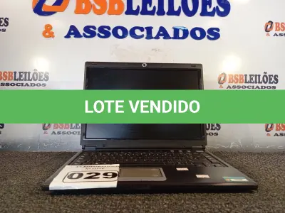 LOTE 029 - 01 NOTEBOOK MARCA AMAZON PC. (NO ESTADO) ATENÇÃO! FAZER A VISITAÇÃO ANTES DE ARREMATAR, NÃO SABEMOS SE FUNCIONA. LEILÃO NÃO TEM GARANTIA E NEM DEVOLUÇÃO, SUJEITO A POSSÍVEIS AVARIAS VISÍVEIS/OCULTAS E/OU AUSÊNCIA DE COMPONENTES.