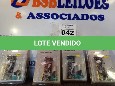 LOTE 042 - 10 PLACAS MULTI. (NO ESTADO) ATENÇÃO! FAZER A VISITAÇÃO ANTES DE ARREMATAR, NÃO SABEMOS SE FUNCIONA. LEILÃO NÃO TEM GARANTIA E NEM DEVOLUÇÃO, SUJEITO A POSSÍVEIS AVARIAS VISÍVEIS/OCULTAS E/OU AUSÊNCIA DE COMPONENTES.