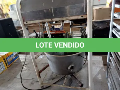 LOTE 319 - 01 MISTURADOR THE MIX PRÓGAS. (NO ESTADO) ATENÇÃO! FAZER A VISITAÇÃO ANTES DE ARREMATAR, NÃO SABEMOS SE FUNCIONA. LEILÃO NÃO TEM GARANTIA E NEM DEVOLUÇÃO, SUJEITO A POSSÍVEIS AVARIAS VISÍVEIS/OCULTAS E/OU AUSÊNCIA DE COMPONENTES.