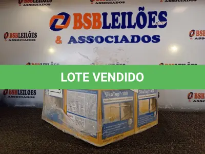 LOTE 293 - 04 CAIXAS COM SIKA TOP-100, REVESTIMENTO IMPERMEABILIZANTE SEMI-FLEXIVEL 4KG CADA. (NO ESTADO) ATENÇÃO! FAZER A VISITAÇÃO ANTES DE ARREMATAR, NÃO SABEMOS SE FUNCIONA. LEILÃO NÃO TEM GARANTIA E NEM DEVOLUÇÃO, SUJEITO A POSSÍVEIS AVARIAS VISÍVEIS/OCULTAS E/OU AUSÊNCIA DE COMPONENTES.