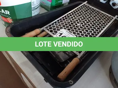 LOTE 144 - 01 CHURRASQUEIRA PARRILHA AMAZONAS. (NO ESTADO) ATENÇÃO! FAZER A VISITAÇÃO ANTES DE ARREMATAR, NÃO SABEMOS SE FUNCIONA. LEILÃO NÃO TEM GARANTIA E NEM DEVOLUÇÃO, SUJEITO A POSSÍVEIS AVARIAS VISÍVEIS/OCULTAS E/OU AUSÊNCIA DE COMPONENTES.
