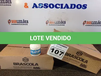 LOTE 107 - 02 CAIXAS COM COLA TUBO ST 175G COM 15 UNIDADES CADA. (NO ESTADO) ATENÇÃO! FAZER A VISITAÇÃO ANTES DE ARREMATAR, NÃO SABEMOS SE FUNCIONA. LEILÃO NÃO TEM GARANTIA E NEM DEVOLUÇÃO, SUJEITO A POSSÍVEIS AVARIAS VISÍVEIS/OCULTAS E/OU AUSÊNCIA DE COMPONENTES.