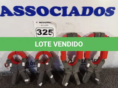 LOTE 325 - 04 TESTADORES DE CORRENTE. (NO ESTADO) ATENÇÃO! FAZER A VISITAÇÃO ANTES DE ARREMATAR, NÃO SABEMOS SE FUNCIONA. LEILÃO NÃO TEM GARANTIA E NEM DEVOLUÇÃO, SUJEITO A POSSÍVEIS AVARIAS VISÍVEIS/OCULTAS E/OU AUSÊNCIA DE COMPONENTES.