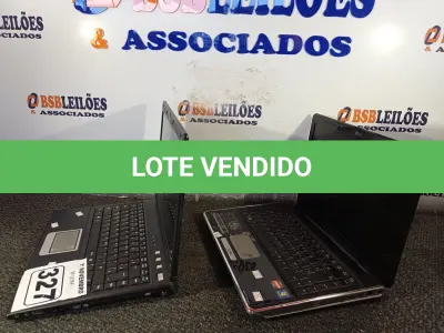 LOTE 327 - 02 NOTEBOOK’S MARCAS HP/AMAZON PC. (NO ESTADO) ATENÇÃO! FAZER A VISITAÇÃO ANTES DE ARREMATAR, NÃO SABEMOS SE FUNCIONA. LEILÃO NÃO TEM GARANTIA E NEM DEVOLUÇÃO, SUJEITO A POSSÍVEIS AVARIAS VISÍVEIS/OCULTAS E/OU AUSÊNCIA DE COMPONENTES.