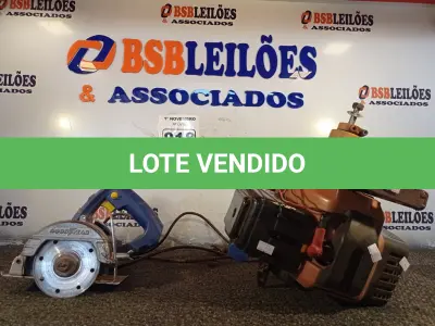 LOTE 018 - 01 MOTOR DE ROÇADEIRA E 01 SERRA MÁRMORE MARCAS E MODELOS DIVERSOS. (NO ESTADO) ATENÇÃO! FAZER A VISITAÇÃO ANTES DE ARREMATAR, NÃO SABEMOS SE FUNCIONA. LEILÃO NÃO TEM GARANTIA E NEM DEVOLUÇÃO, SUJEITO A POSSÍVEIS AVARIAS VISÍVEIS/OCULTAS E/OU AUSÊNCIA DE COMPONENTES.