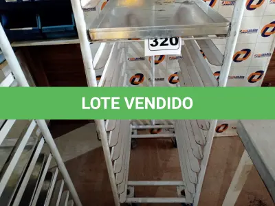 LOTE 320 - 01 ESQUELETO PARA PÃES. (NO ESTADO) ATENÇÃO! FAZER A VISITAÇÃO ANTES DE ARREMATAR, NÃO SABEMOS SE FUNCIONA. LEILÃO NÃO TEM GARANTIA E NEM DEVOLUÇÃO, SUJEITO A POSSÍVEIS AVARIAS VISÍVEIS/OCULTAS E/OU AUSÊNCIA DE COMPONENTES.