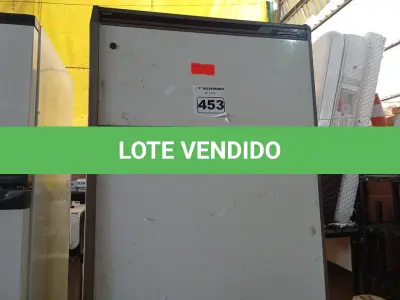 LOTE 453 - 01 GELADEIRA BRASTEMP 220V. (NO ESTADO) ATENÇÃO! FAZER A VISITAÇÃO ANTES DE ARREMATAR, NÃO SABEMOS SE FUNCIONA. LEILÃO NÃO TEM GARANTIA E NEM DEVOLUÇÃO, SUJEITO A POSSÍVEIS AVARIAS VISÍVEIS/OCULTAS E/OU AUSÊNCIA DE COMPONENTES.