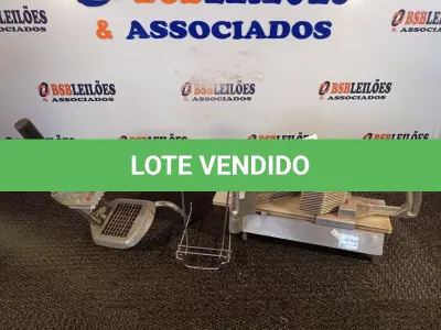 LOTE 416 - 02 FATIADORES DE BATATAS MARCAS E MODELOS DIVERSOS. (NO ESTADO) ATENÇÃO! FAZER A VISITAÇÃO ANTES DE ARREMATAR, NÃO SABEMOS SE FUNCIONA. LEILÃO NÃO TEM GARANTIA E NEM DEVOLUÇÃO, SUJEITO A POSSÍVEIS AVARIAS VISÍVEIS/OCULTAS E/OU AUSÊNCIA DE COMPONENTES.