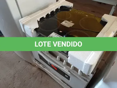 LOTE 459 - 01 FOGÃO A GÁS 06 BOCAS E 01 COOKTOP DE INDUÇÃO MARCAS E MODELOS DIVERSOS COM AVARIAS. (NO ESTADO) ATENÇÃO! FAZER A VISITAÇÃO ANTES DE ARREMATAR, NÃO SABEMOS SE FUNCIONA. LEILÃO NÃO TEM GARANTIA E NEM DEVOLUÇÃO, SUJEITO A POSSÍVEIS AVARIAS VISÍVEIS/OCULTAS E/OU AUSÊNCIA DE COMPONENTES.